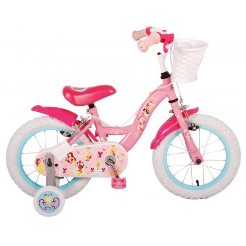 Disney Princess Children's bike - Girls - 14 inches - Pink - Two hand brakes