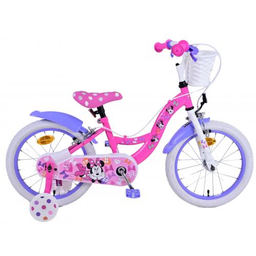 Disney Minnie Children's bike - Girls - 16 inch - Pink - Two hand brakes