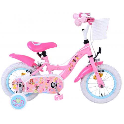 Disney Princess Children's Bike - Girls - 12 inch - Pink - Two Hand Brakes