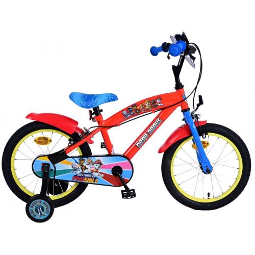 Paw Patrol Children's bike - Boys - 16 inch - Red - Two hand brakes