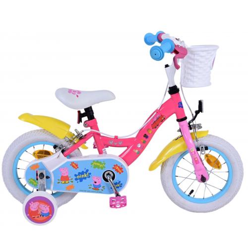 Peppa Pig Children's Bicycle - Girls - 12 inch - Pink - Two handbrakes [CLONE]