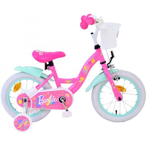 Barbie Kids bike - Girls - 14 inch - Pink