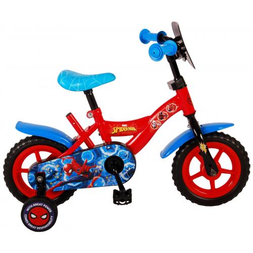 Spider-Man Kinderfiets - Jongens - 10 inch - Rood/Blauw