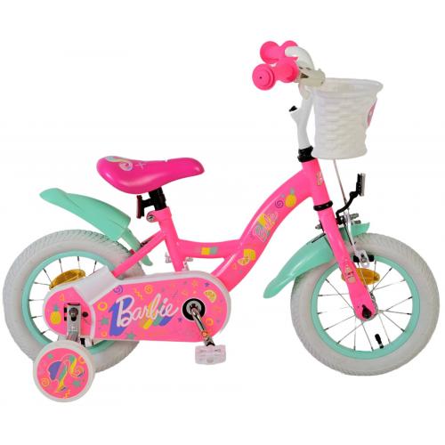 Barbie Children's bike - Girls - 12 inch - Pink