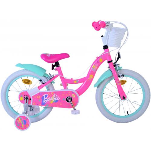 Barbie Children's bike - Girls - 16 inch - Pink - Two hand brakes