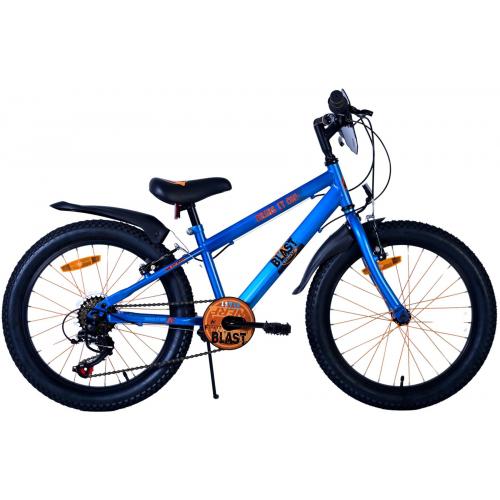 NERF Kids bike - Boys - 20 inch - Satin Blue - 2 Hand brakes