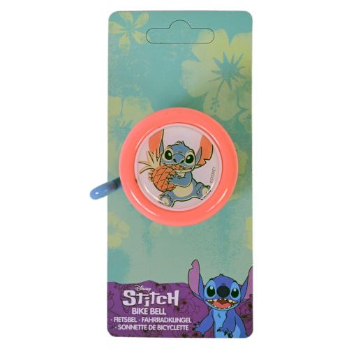 Disney Stitch Bike Bell - Coral Blue / Orange