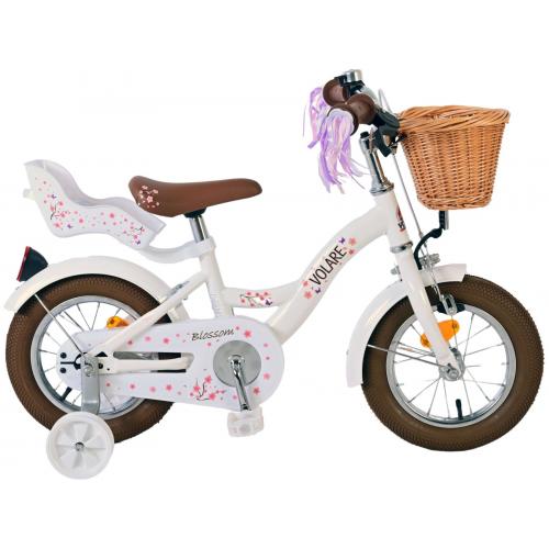 Volare Blossom children's bike - Girls - 12 inch - White