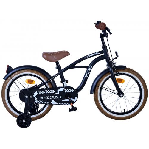 Volare Black Cruiser Kinderfiets - Jongens - 16 inch - Zwart