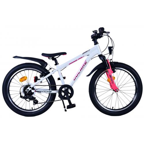 Volare XC Race Children's bike - 20 inch - 7 speed - White Pink