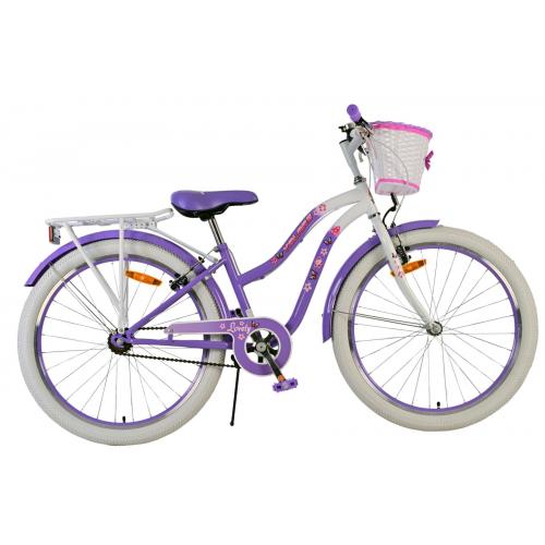 Volare Lovely Children's bike - Girls - 24 inch - Purple - Two hand brakes