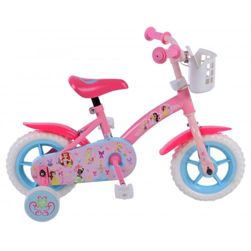 Disney Princess Children's Bicycle - Girls - 10 inch - Pink / White