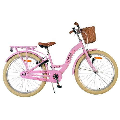 Volare Blossom Kids bike - Girls - 24 inch - Pink - Two hand brakes