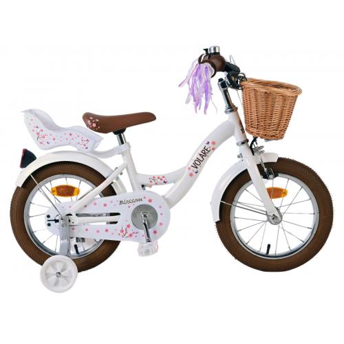 Volare Blossom children's bike - Girls - 14 inch - White [CLONE]