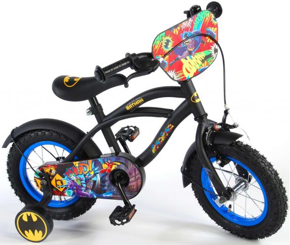 Batman Children's Bicycle - Boys - 12 inch - Black