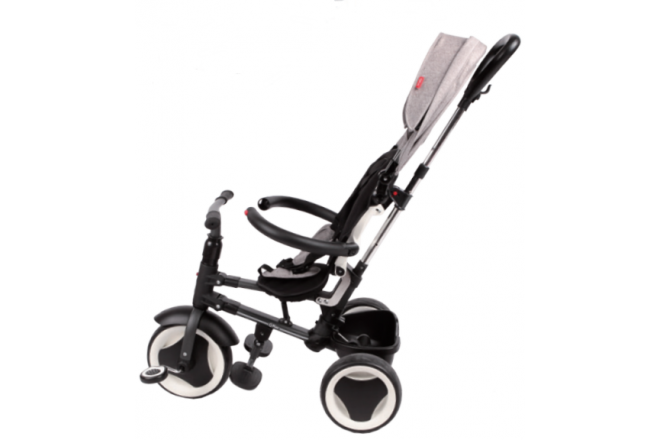 QPlay Tricycle Rito 3 in 1 - Boys and Girls - Grey - Deluxe