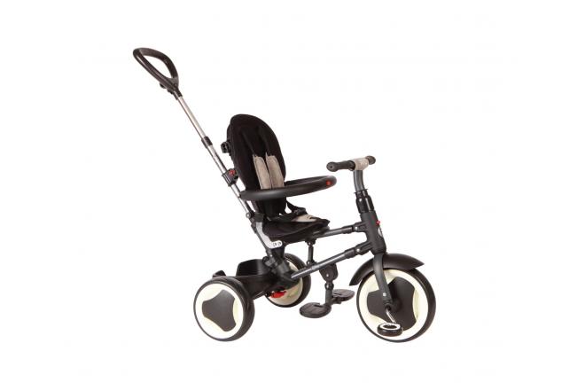 QPlay Tricycle Rito 3 in 1 - Boys and Girls - Grey - Deluxe