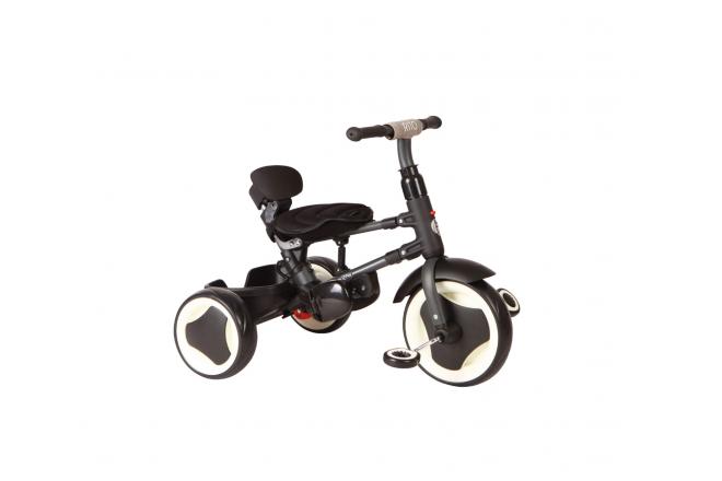 QPlay Tricycle Rito 3 in 1 - Boys and Girls - Grey - Deluxe