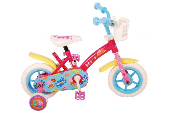 Peppa Pig Children's Bicycle - Girls - 10 inch - Pink / Blue