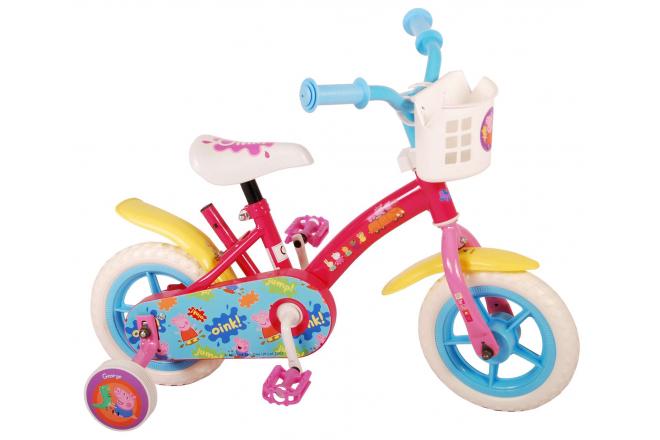 Peppa Pig Children's Bicycle - Girls - 10 inch - Pink / Blue