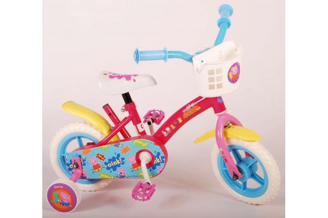 Peppa Pig Children's Bicycle - Girls - 10 inch - Pink / Blue