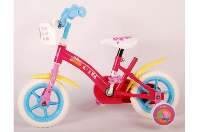 Peppa Pig Children's Bicycle - Girls - 10 inch - Pink / Blue