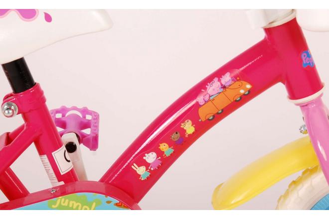 Peppa Pig Children's Bicycle - Girls - 10 inch - Pink / Blue