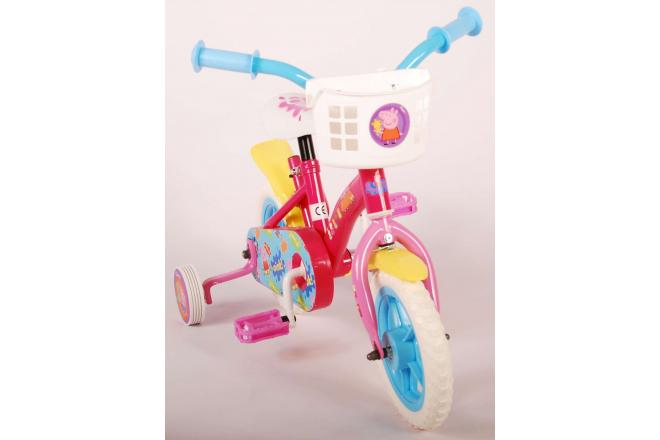 Peppa Pig Children's Bicycle - Girls - 10 inch - Pink / Blue