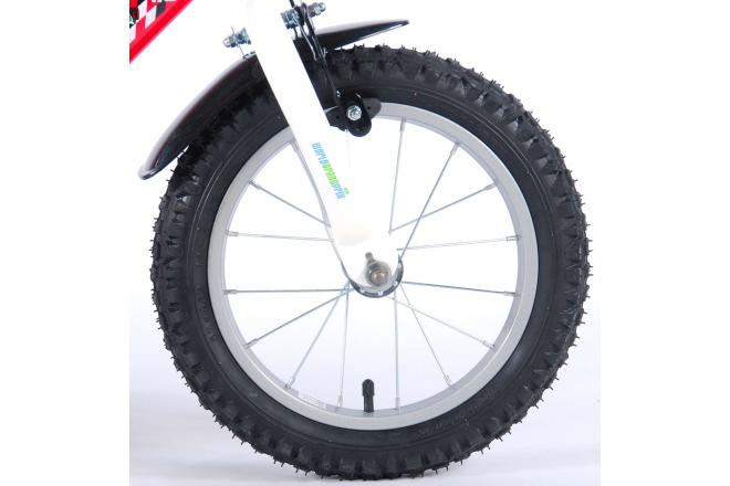 Disney Cars Children's Bicycle - Boys - 14 inch - Red - 2 handbrakes