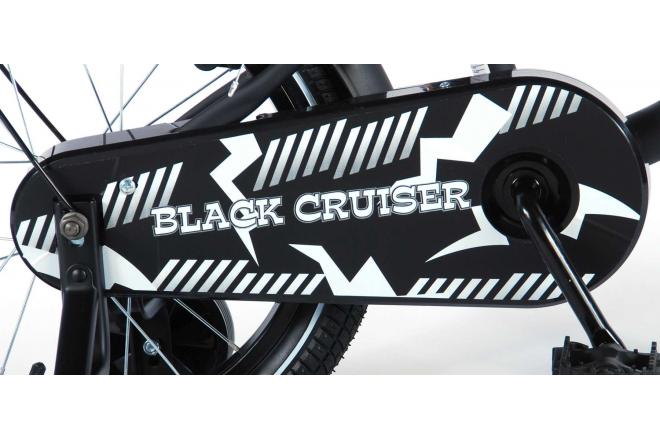 Volare Black Cruiser Children's Bicycle - Boys - 16 inch - Black - 2 hand brakes