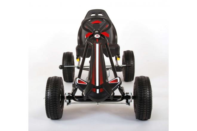 Volare Go Kart Racing Car - boys - big - pneumatic tires - black