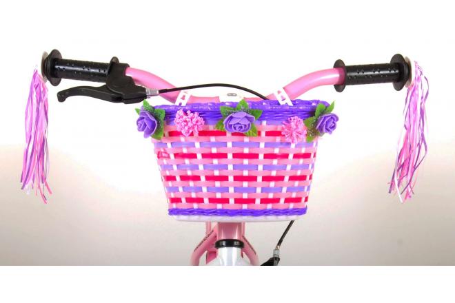 Volare Rose Children's Bicycle - Girls - 12 inch - Pink - 95% assembled
