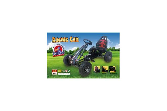 Volare Go Kart Racing Car - boys - big - pneumatic tires - black