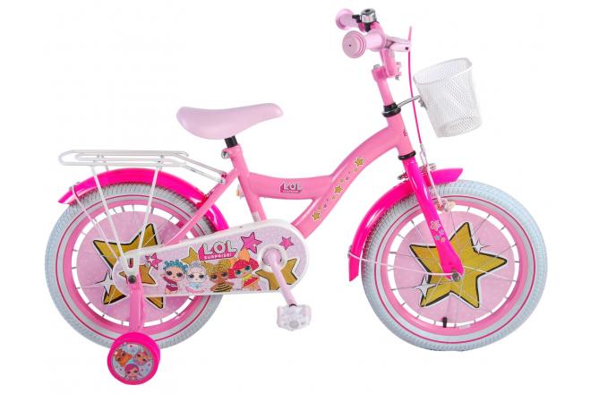 LOL Surprise Children's Bicycle - Girls - 16 inch - Pink