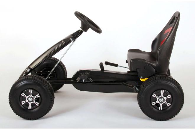 Volare Go Kart Racing Car - boys - big - pneumatic tires - black