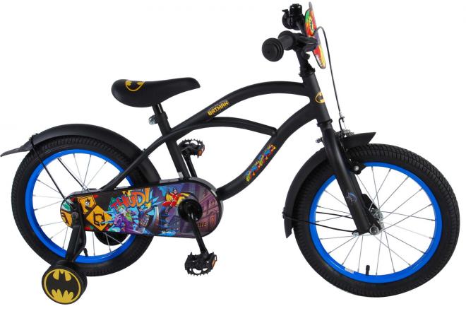 Batman Children's Bicycle - Boys - 16 inch - Black