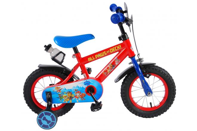 Paw Patrol Children's Bicycle - Boys - 12 inch - Red / Blue