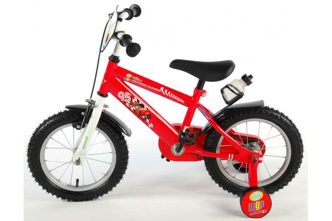 Disney Cars Children's Bicycle - Boys - 14 inch - Red