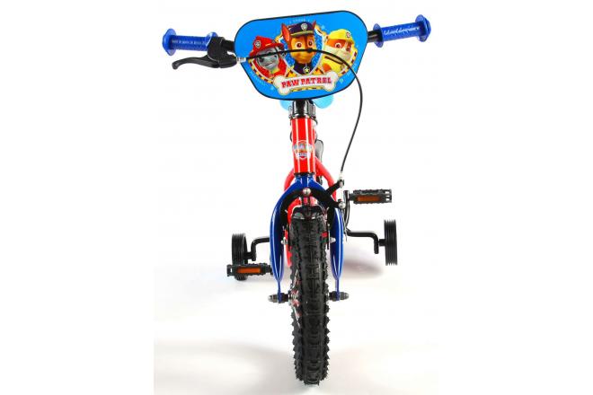 Paw Patrol Children's Bicycle - Boys - 12 inch - Red / Blue