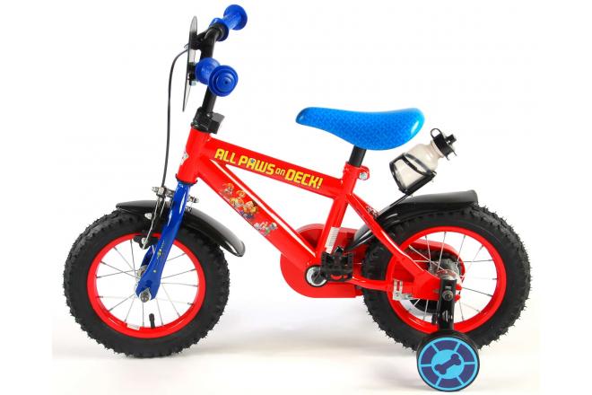 Paw Patrol Children's Bicycle - Boys - 12 inch - Red / Blue