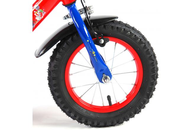 Paw Patrol Children's Bicycle - Boys - 12 inch - Red / Blue