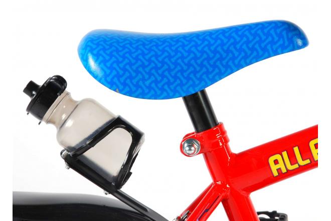 Paw Patrol Children's Bicycle - Boys - 12 inch - Red / Blue
