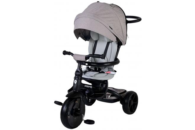 Qplay Tricycle Prime 4 in 1 - Boys and Girls - Grey