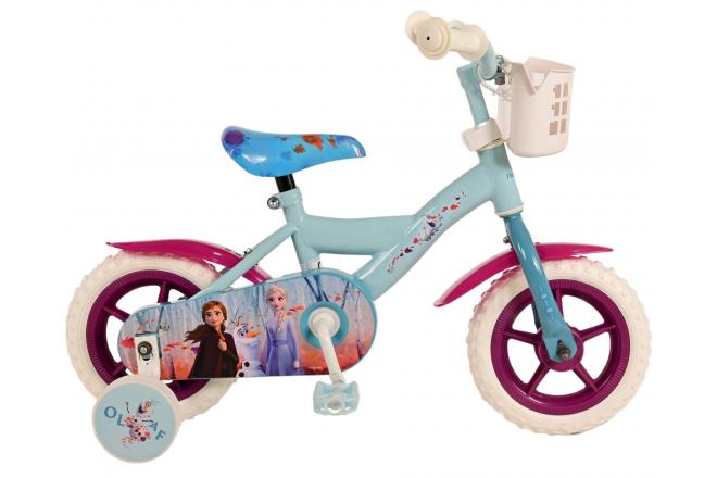 Disney Frozen 2 Children's Bicycle - Girls - 10 inch - Blue / Purple