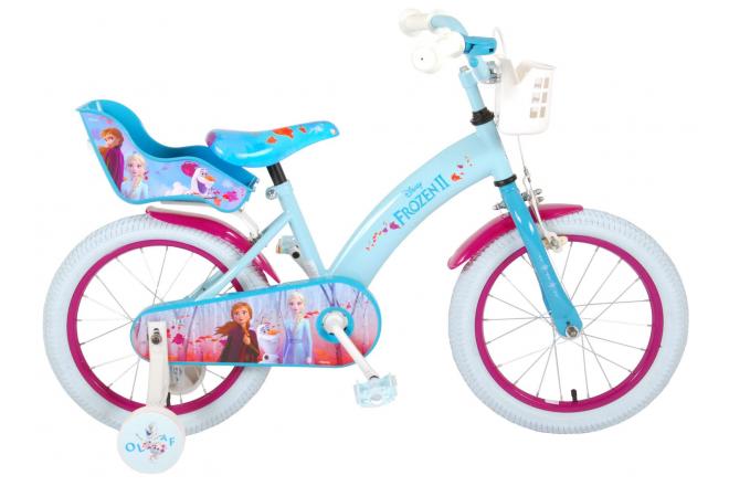Disney Frozen 2 - Children's Bicycle - Girls - 16 inch - Blue / Purple