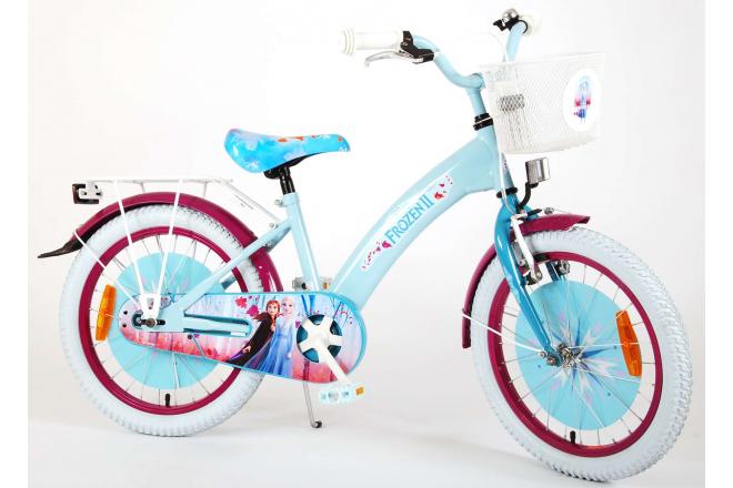 Disney Frozen 2 Children's Bicycle - Girls - 18 inch - Blue / Purple - 95% assembled