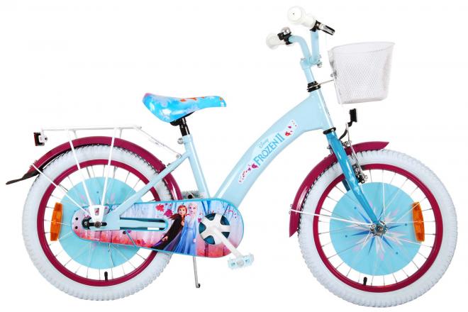 Disney Frozen 2 Children's Bicycle - Girls - 18 inch - Blue / Purple - 95% assembled