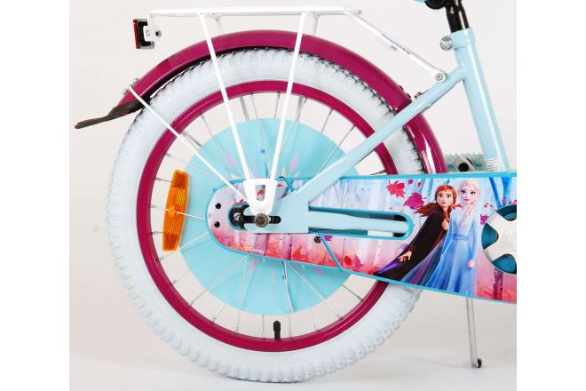 Disney Frozen 2 Children's Bicycle - Girls - 18 inch - Blue / Purple - 95% assembled