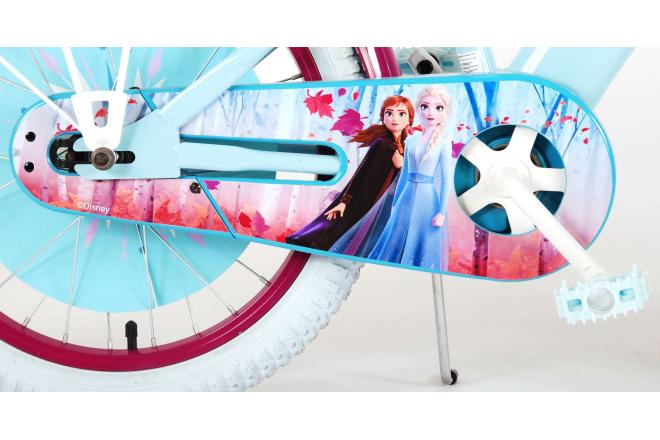 Disney Frozen 2 Children's Bicycle - Girls - 18 inch - Blue / Purple - 95% assembled