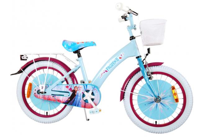 Disney Frozen 2 Children's Bicycle - Girls - 18 inch - Blue / Purple - 95% assembled